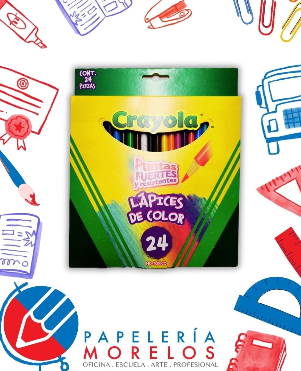 lápices de colores crayola